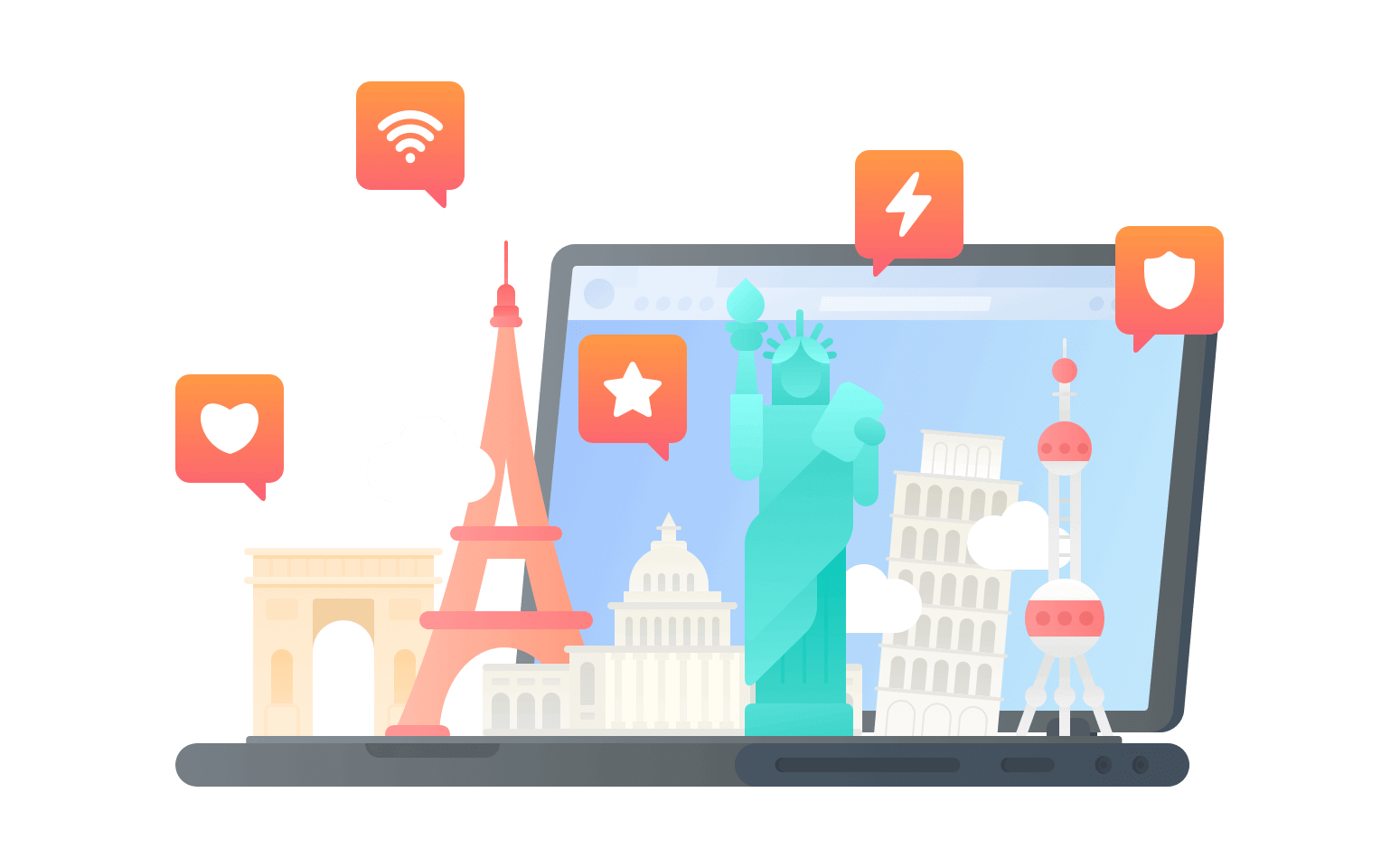 在危地马拉连接到中国的软件 - 翻回VPN